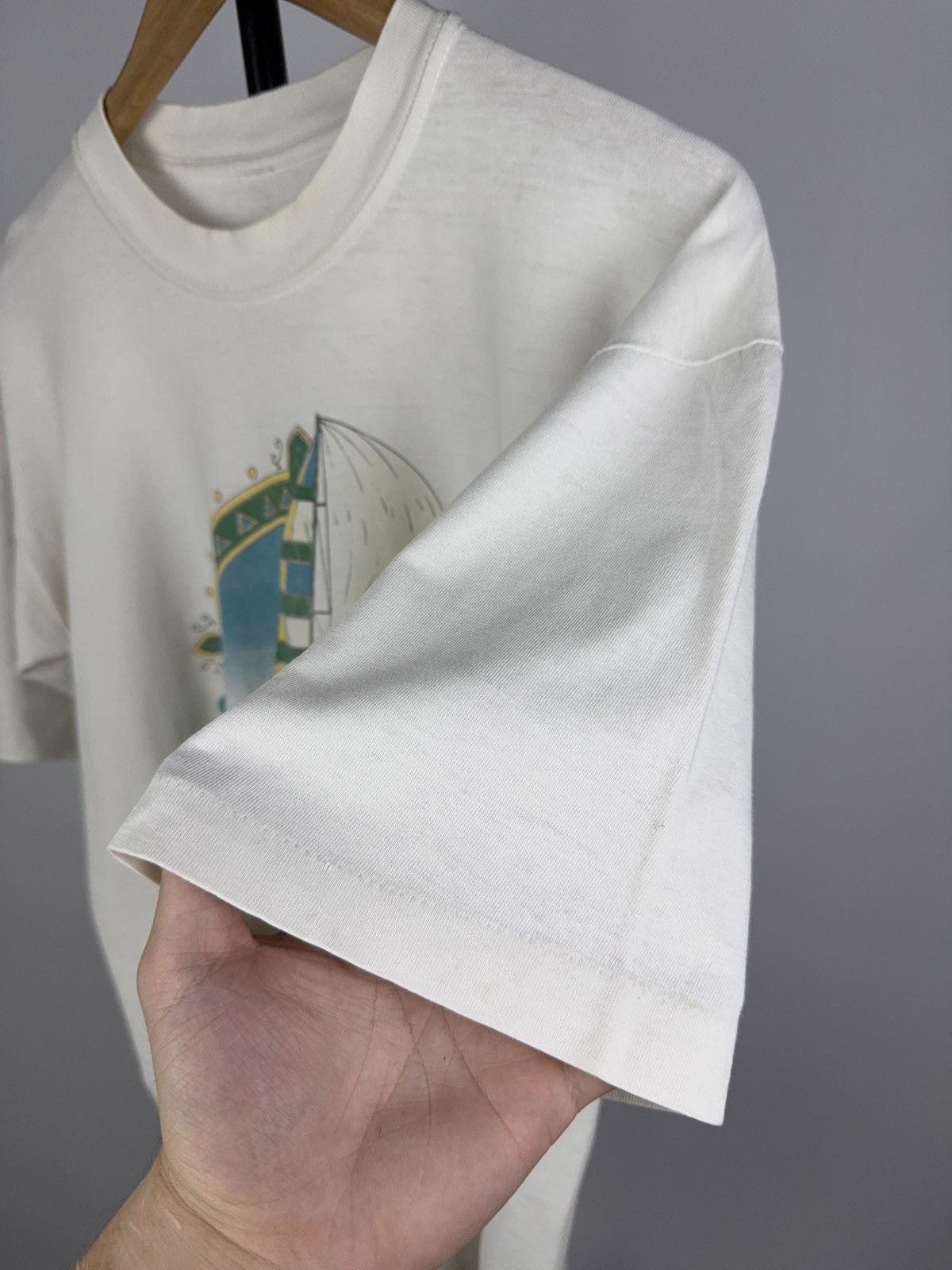 Other Vintage 90s Dominican Republic Getaway Tee Sailboat Print Size US M / EU 48-50 / 2 - 5 Thumbnail