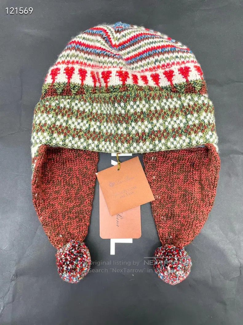 Loro Piana Loro Piana size 57 Colorful knitted beanie Size ONE SIZE - 1 Thumbnail