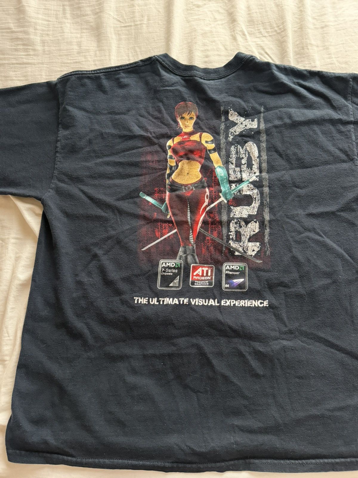 Cartoon Network Vintage 00s Ati Ruby Blizz Con Video Game Canada Shirt Rare Size US XL / EU 56 / 4 - 1 Thumbnail
