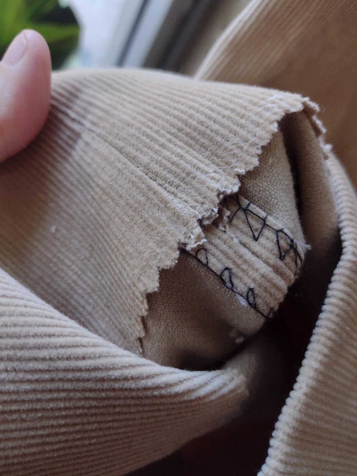 Handmade VTG 70s Tan Corduroy Pants Men Talon Hook Handmade Waist USA Size US 36 / EU 52 - 4 Thumbnail