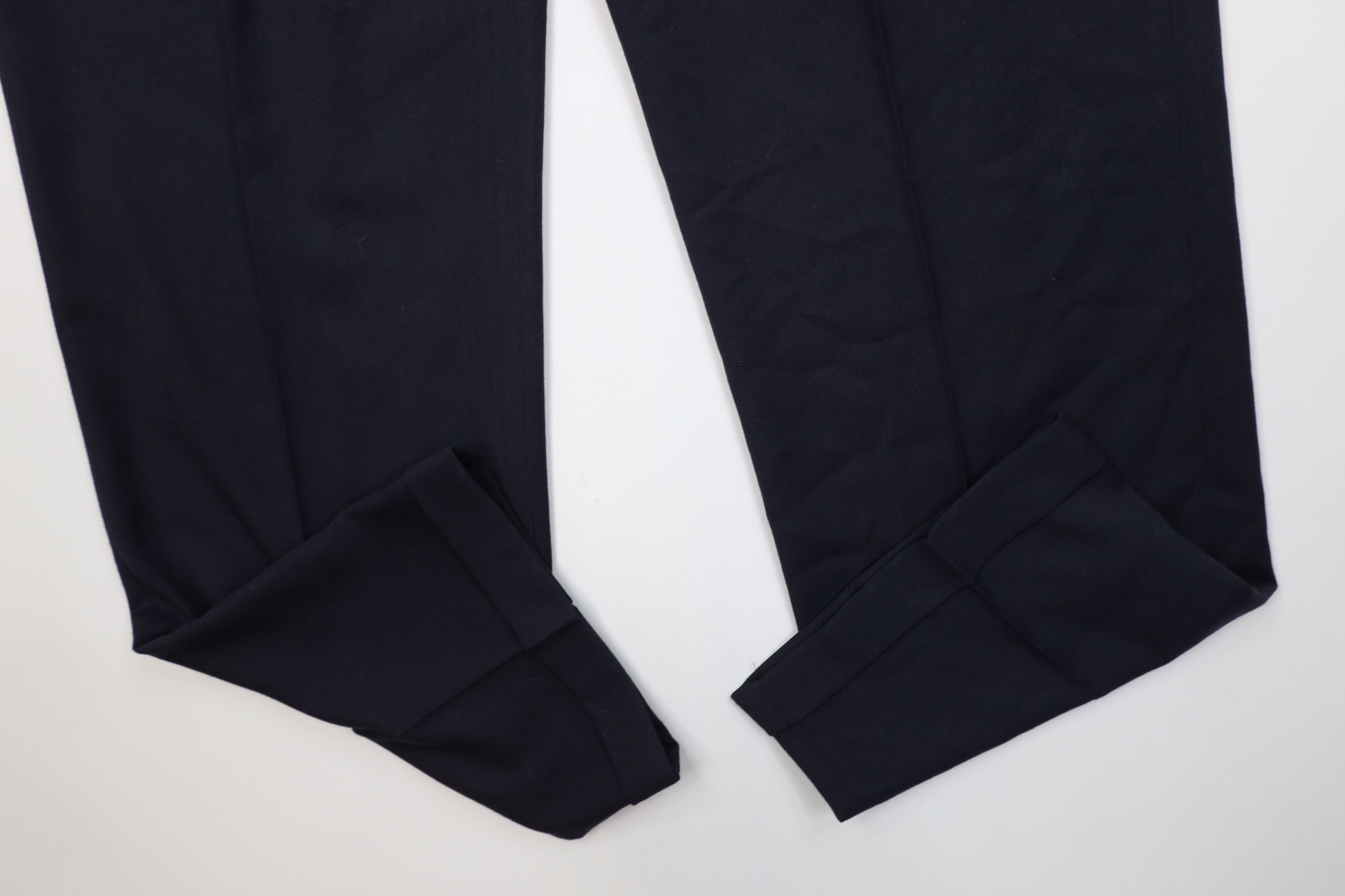 Vintage Vintage 90s Streetwear Wool Blend Knit Wide Leg Chino Pants Size US 36 / EU 52 - 5 Thumbnail
