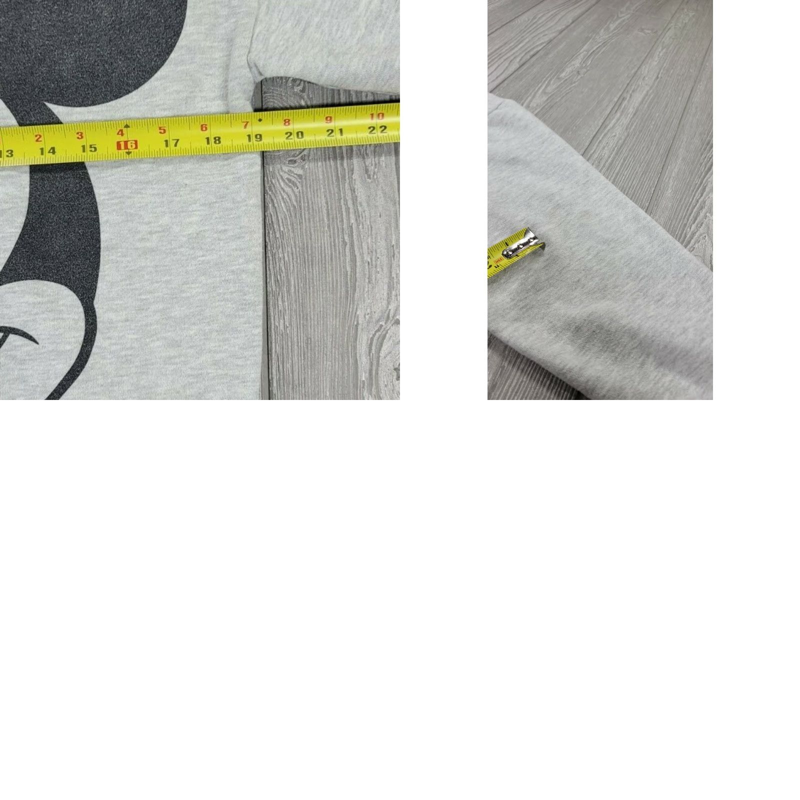 Disney Disney Sweatshirt Mickey Mouse Gray XS Long Sleeve Crew Neck Big Logo Shirt Womens Size XS / US 0-2 / IT 36-38 - 8 Thumbnail