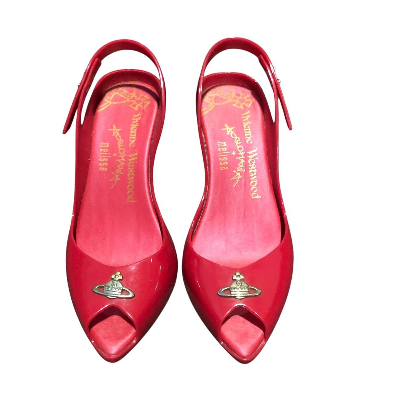 Melissa × Vivienne Westwood Vivienne Westwood Meslissa Heels Size US 7 / IT 37 - 4 Thumbnail
