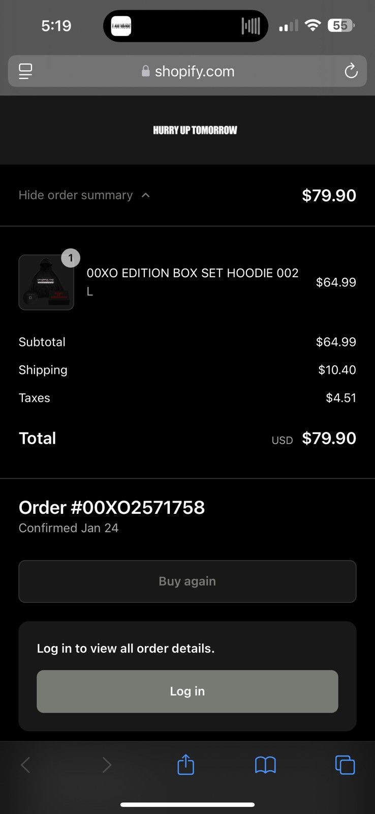 Playboi Carti × The Weeknd 00XO EDITION BOX SET HOODIE 002 Size US L / EU 52-54 / 3 - 2 Thumbnail
