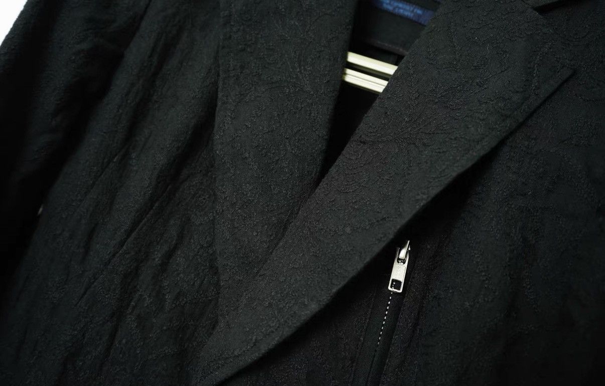 Yohji Yamamoto Yohji Yamamoto Jacquard Embroidered Blazer Size US S / EU 44-46 / 1 - 4 Thumbnail