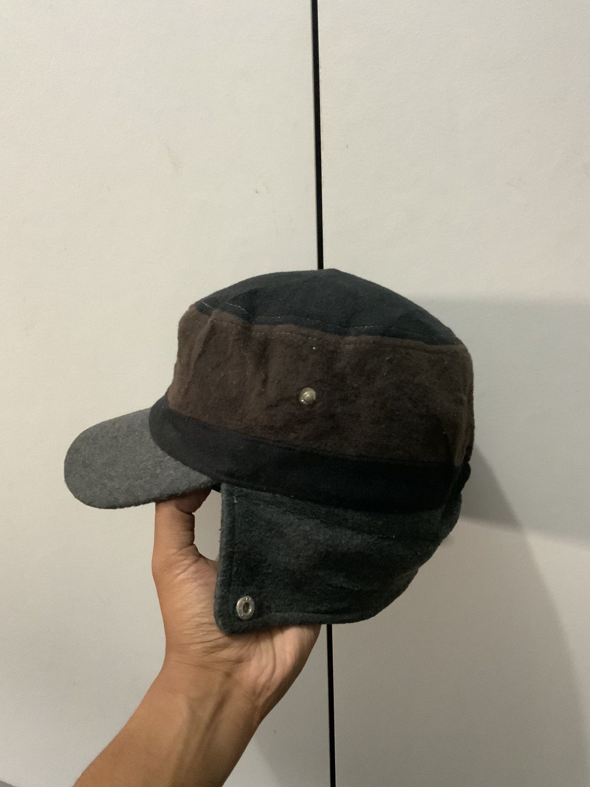 Hat Club Fair Craft Wool Patrol Cap Size ONE SIZE - 2 Thumbnail