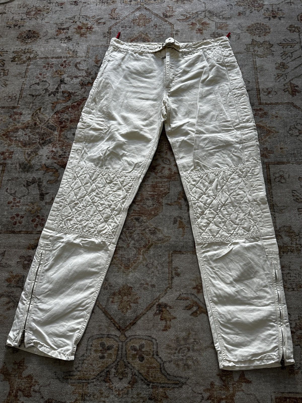 Prada Rare Vintage Prada Biker Pant Size US 34 / EU 50 - 5 Thumbnail