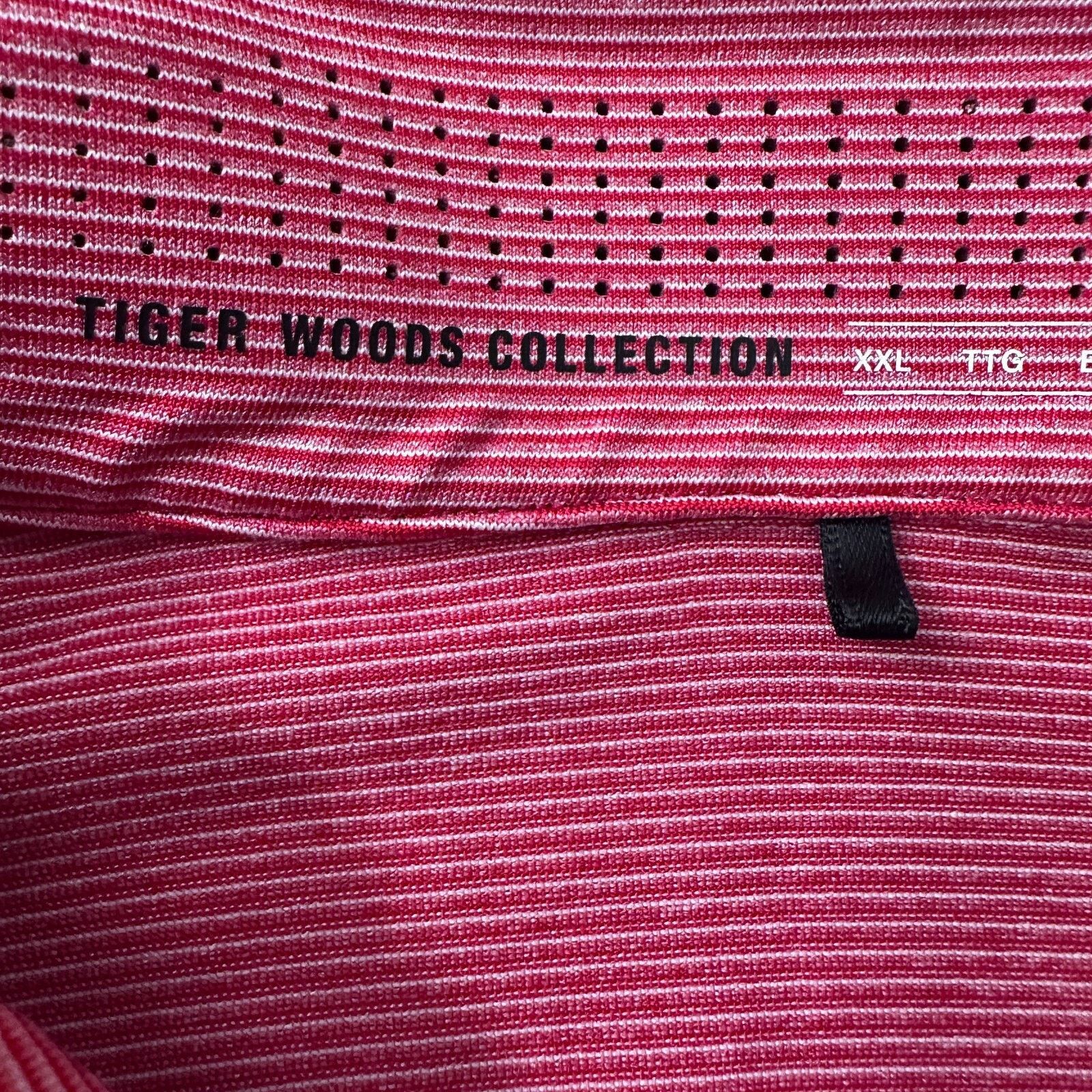 Nike Nike Tiger Woods Collection Snap Polo Shirt Men's 2XL Red Size US XXL / EU 58 / 5 - 7 Thumbnail
