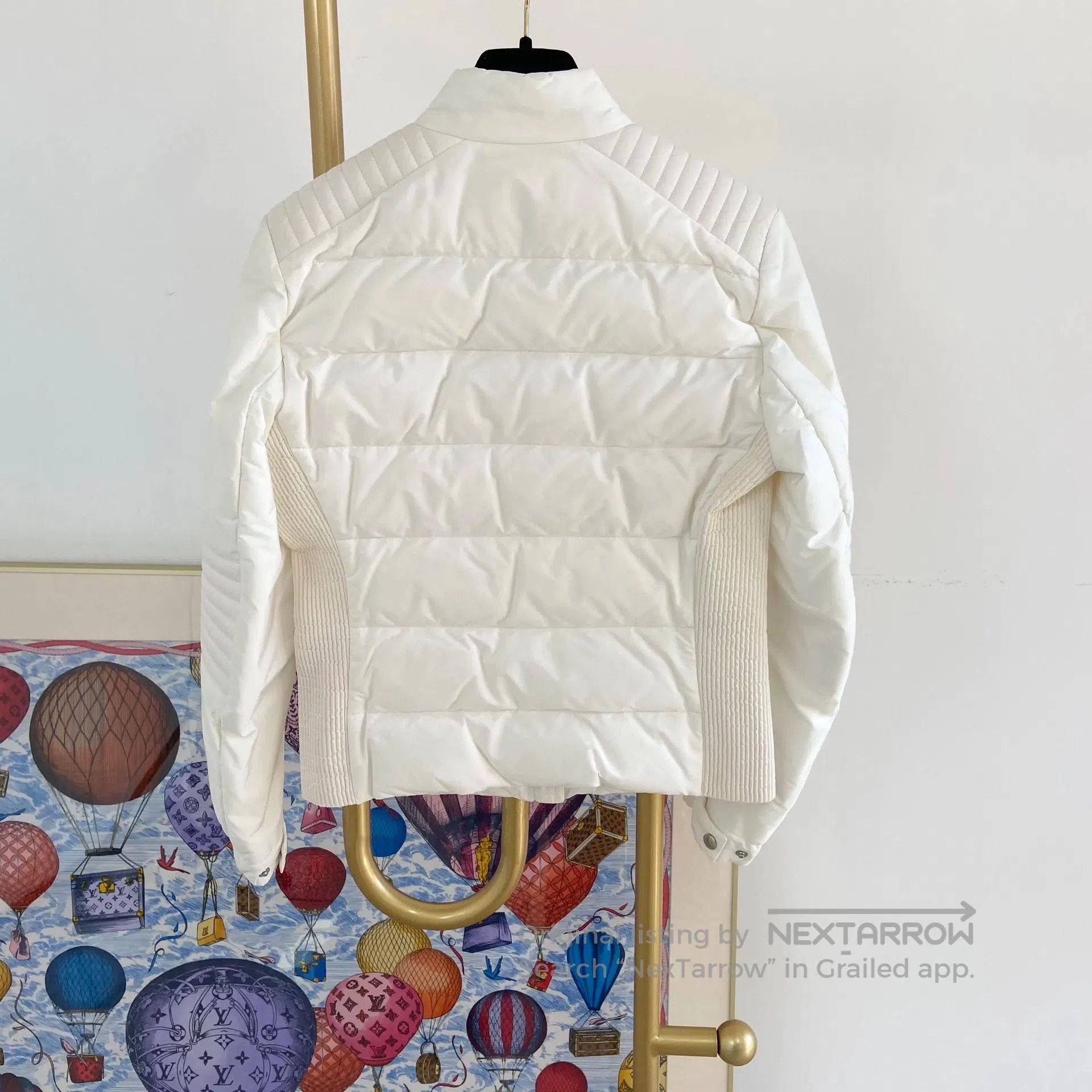 Prada Prada White Down Jacket Size 38. Size S / US 4 / IT 40 - 2 Thumbnail