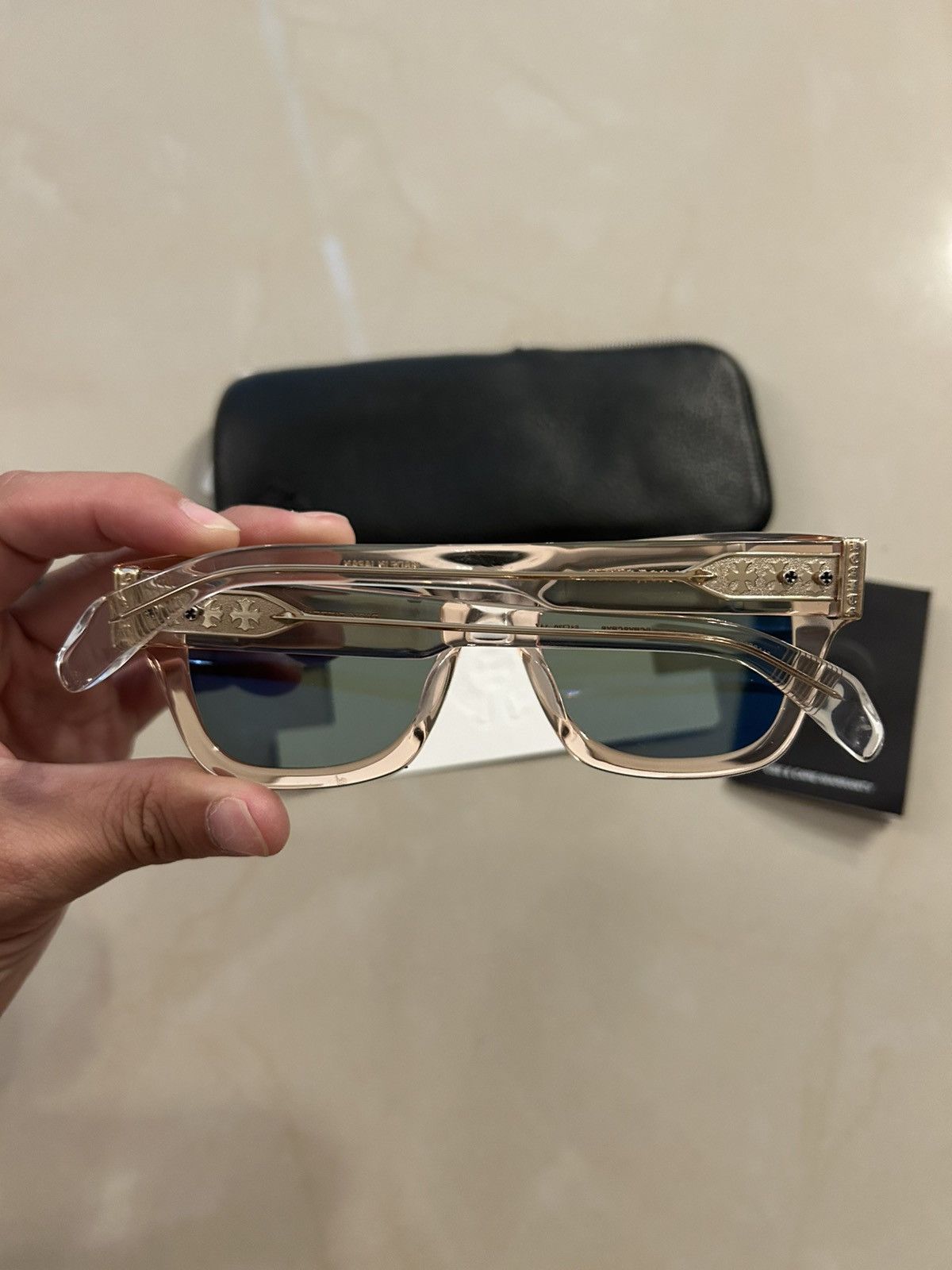 Chrome Hearts Chrome Hearts Dick Fitzner Sunglasses Size ONE SIZE - 9 Thumbnail