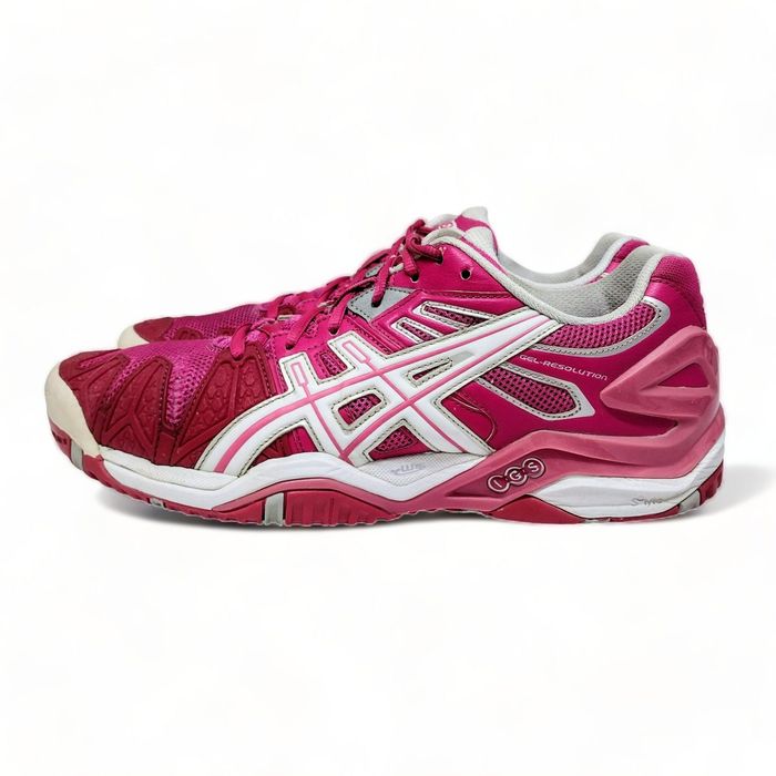 Asics Asics Gel Resolution 5 Women s Size 10 Running Shoes Pink