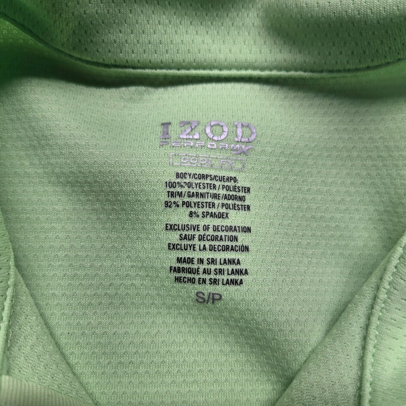 Izod VINTAGE IZOD PerformX Jacket Adult Women's S Spring Fall Lightweight Activewear Zip Athletic Sports Size S / US 4 / IT 40 - 3 Thumbnail