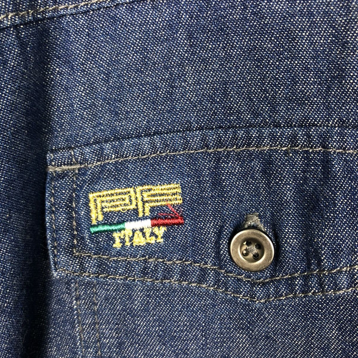 Japanese Brand × Vintage 🔥VINTAGE CHORE DENIM WORK BLANKET JACKET PATRIZIO FRANCESCA Size US L / EU 52-54 / 3 - 18 Thumbnail