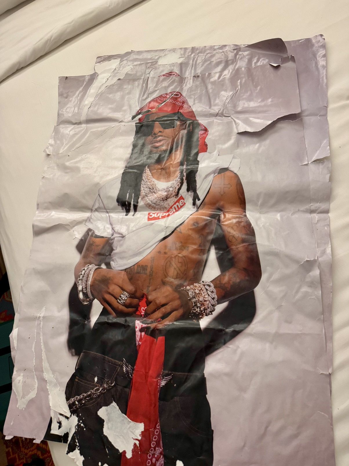 Supreme 4 Playboi Carti Posters Size ONE SIZE - 3 Thumbnail