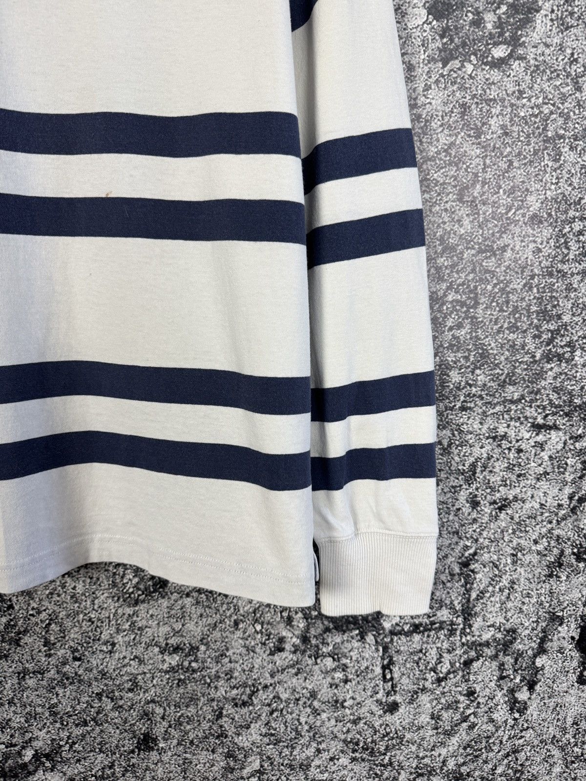 Gant Gant Vintage Rugby Shirt Striped Long Sleeve Polo Crest Logo Size US L / EU 52-54 / 3 - 5 Thumbnail