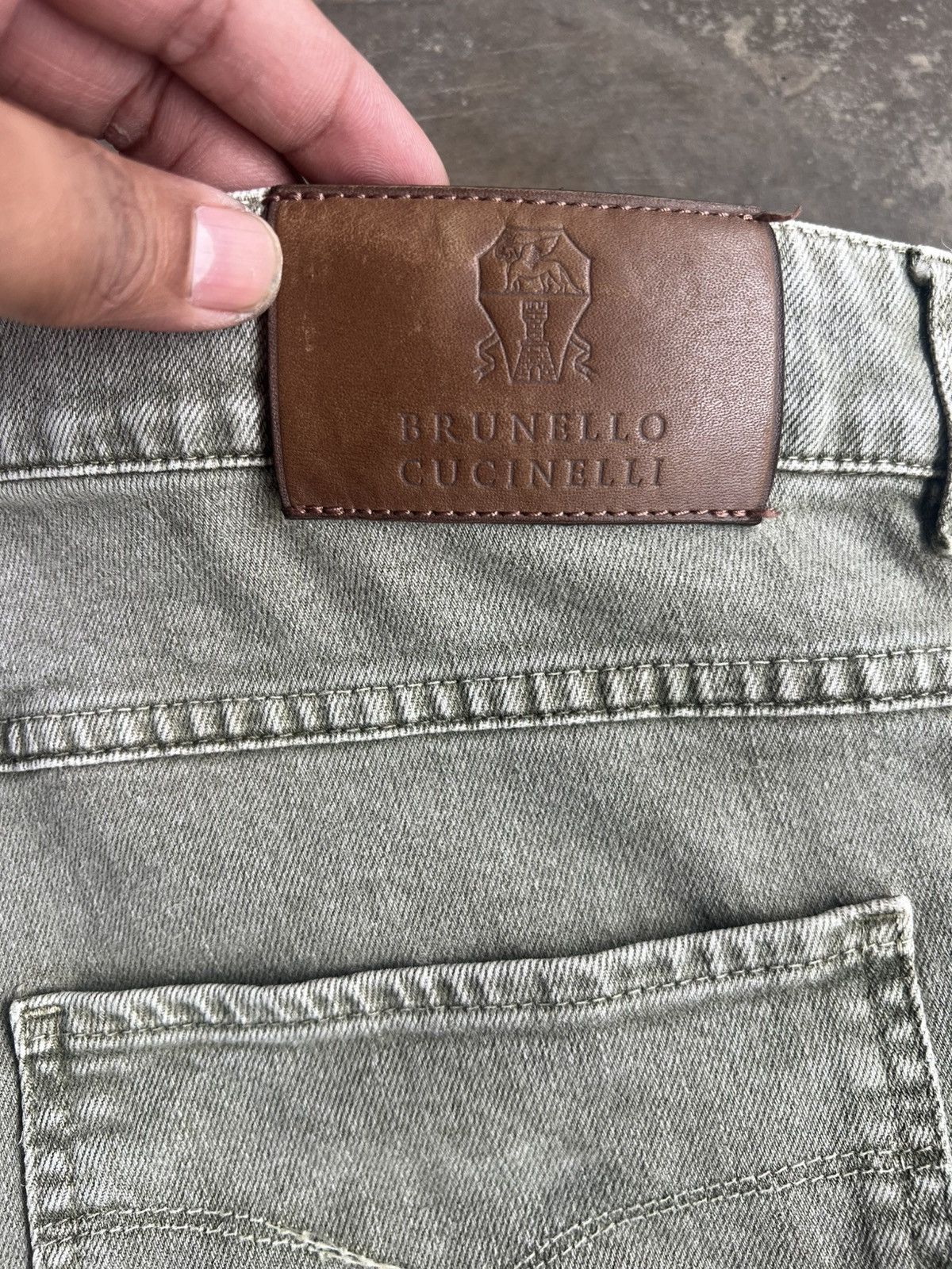 Brunello Cucinelli Brunello Cucinelli Lightweight Denim Pants Size US 34 / EU 50 - 19 Thumbnail