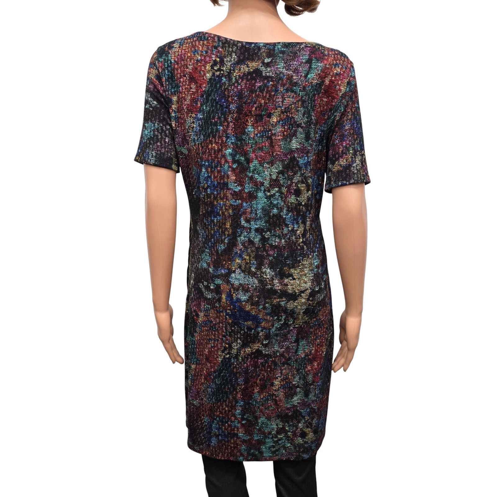 Desigual Desigual Harmonie Drape Dress Women's M/L Short Sleeve Size M / US 6-8 / IT 42-44 - 10 Thumbnail