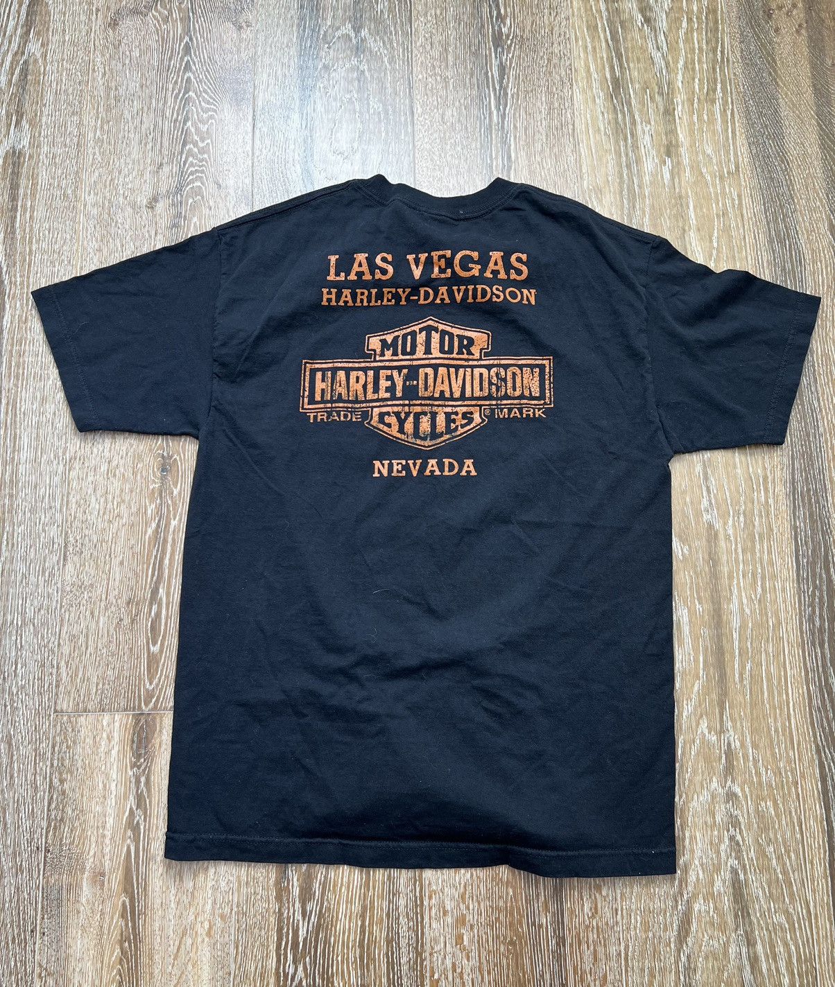 Harley Davidson Harley Davidson las vegas nevada tee Size US M / EU 48-50 / 2 - 2 Thumbnail