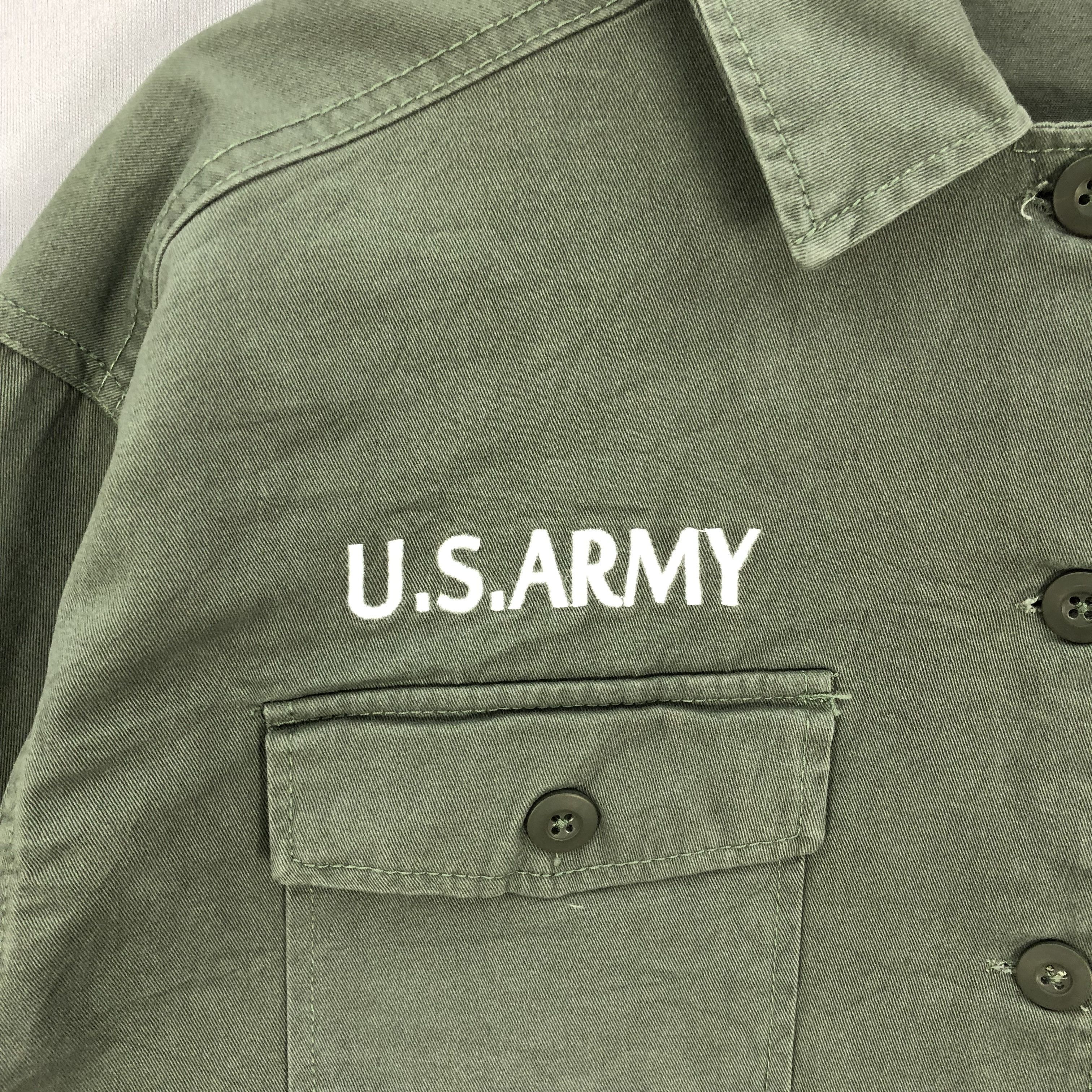 Japanese Brand × Vintage Vintage US Army Japanese Military Shirt Jacket Size US XL / EU 56 / 4 - 6 Thumbnail