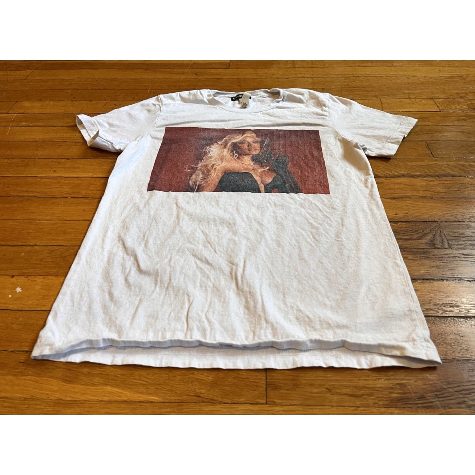 Vintage Cardi B Wap Shirt Women’s Medium White Hip Hop Shirt Women’s M White Cardi B Wap Graphic Print Hip Hop Size M / US 6-8 / IT 42-44 - 2 Thumbnail