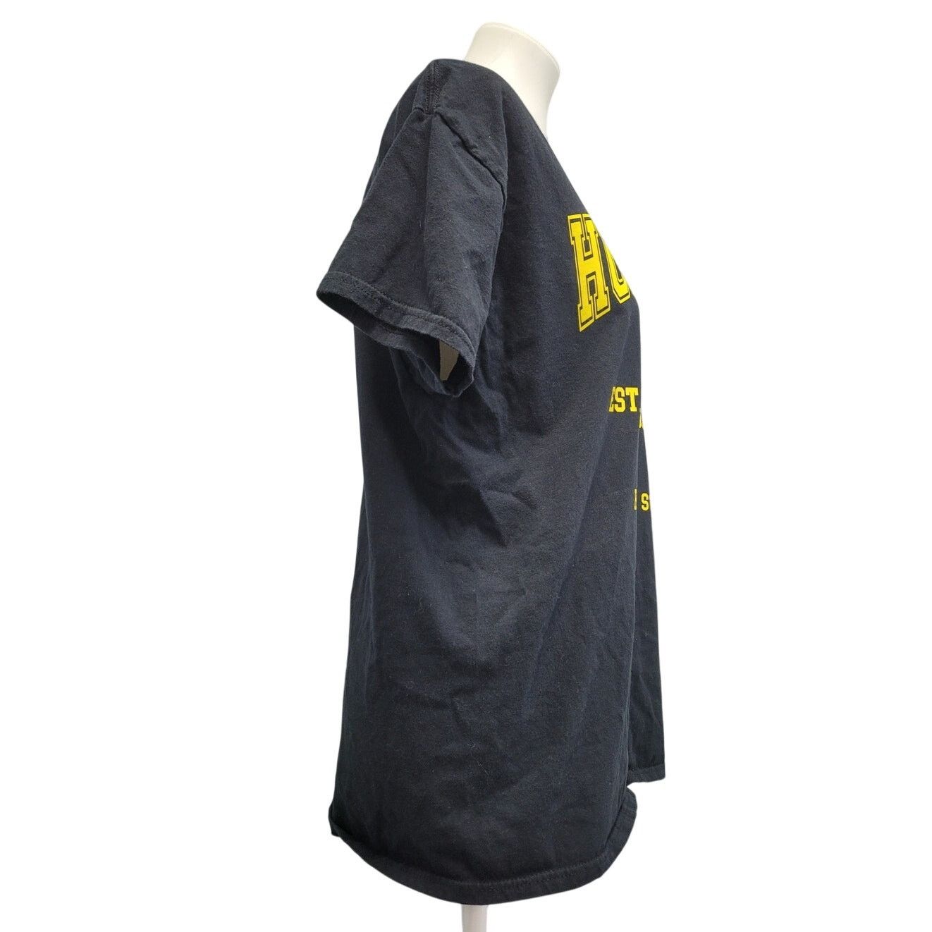 Hanes Hand Printed Womens Large Harry Potter Hufflepuff Tee Shirt Size L / US 10 / IT 46 - 3 Thumbnail