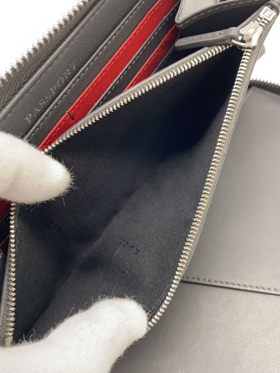 Fendi Fendi Long Wallet Grey Size ONE SIZE - 5 Thumbnail