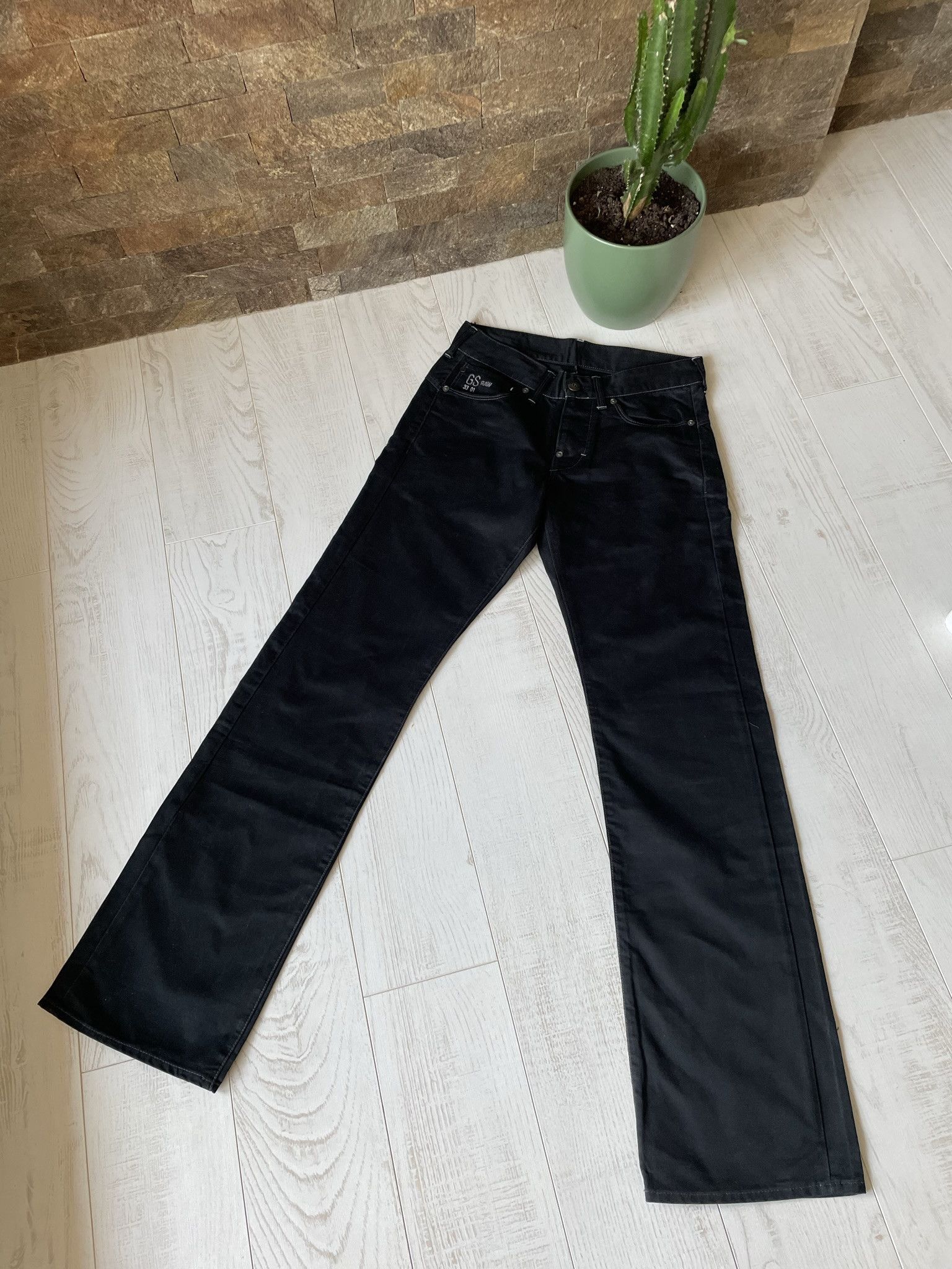 Vintage G-Star Raw Embroidered Pocket Denim Jeans