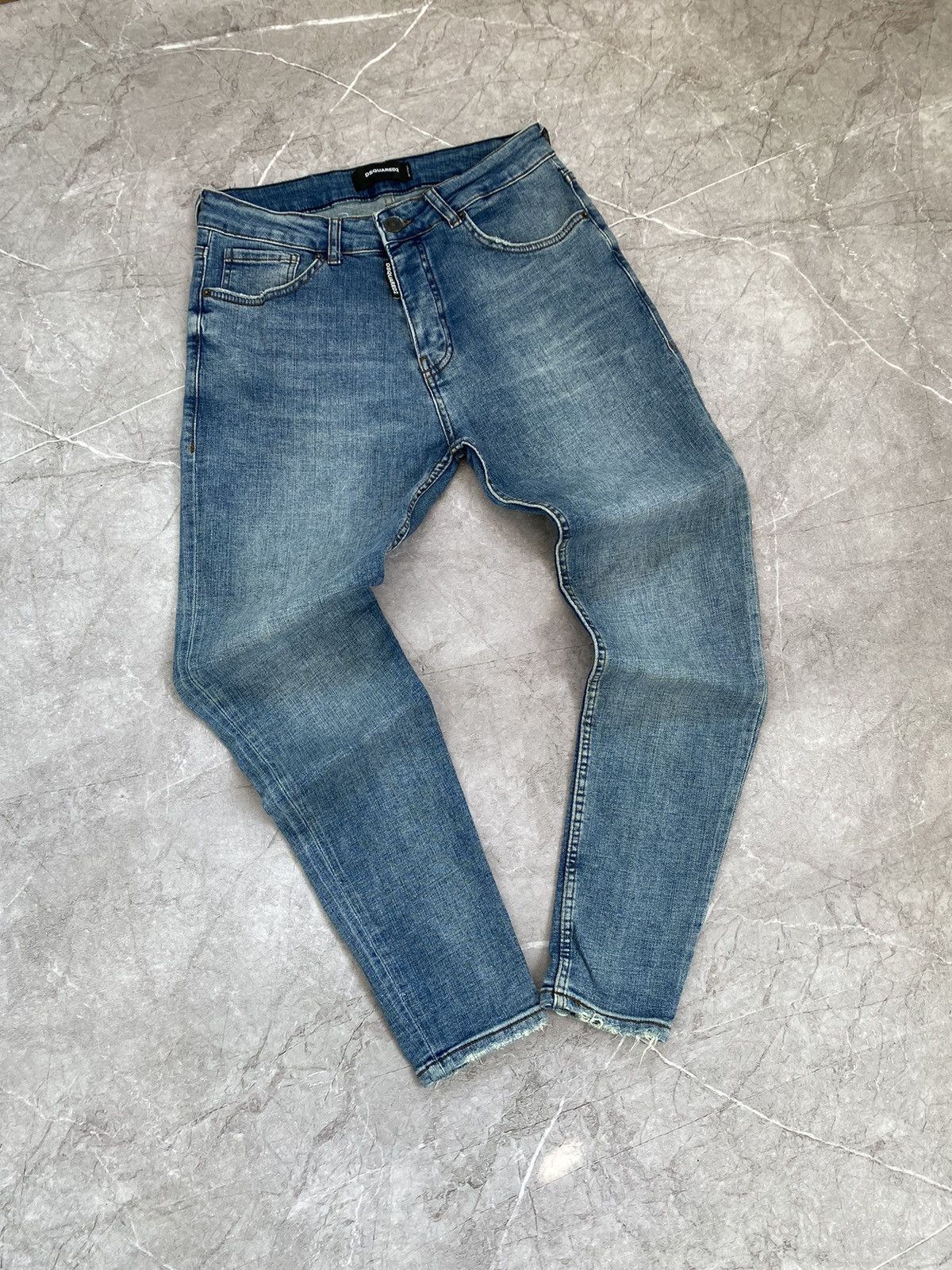 Dsquared2 Rare Dsquared2 Jeans Distressed Skinny Fit Made in Italy Size US 33 - 7 Thumbnail