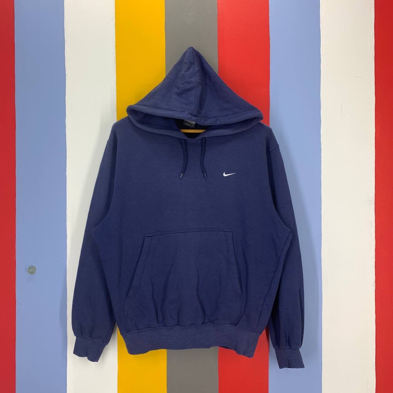 Nike Y2K Vintage NIKE Hoodie Pullover #2326-03 Size US L / EU 52-54 / 3 - 1 Thumbnail