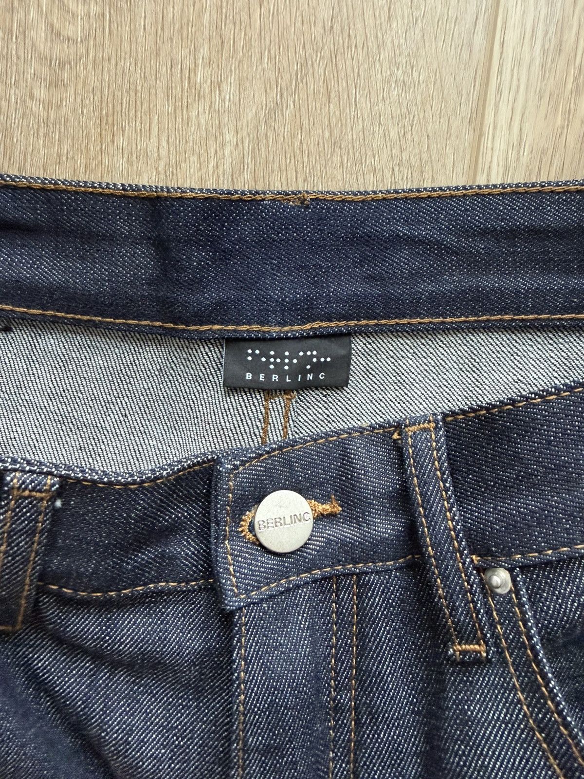 BERLINC RAW INDIGO JAPANESE SELVEDGE BAGGY JEANS