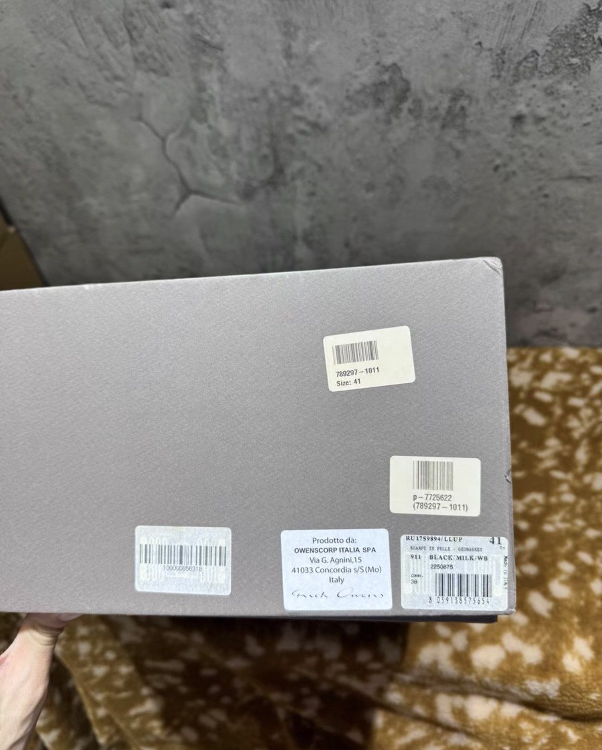 Rick Owens Rick Owens Main Line Milk Grey Suede Reverse Triangle K37 Size US 8 / EU 41 - 3 Thumbnail