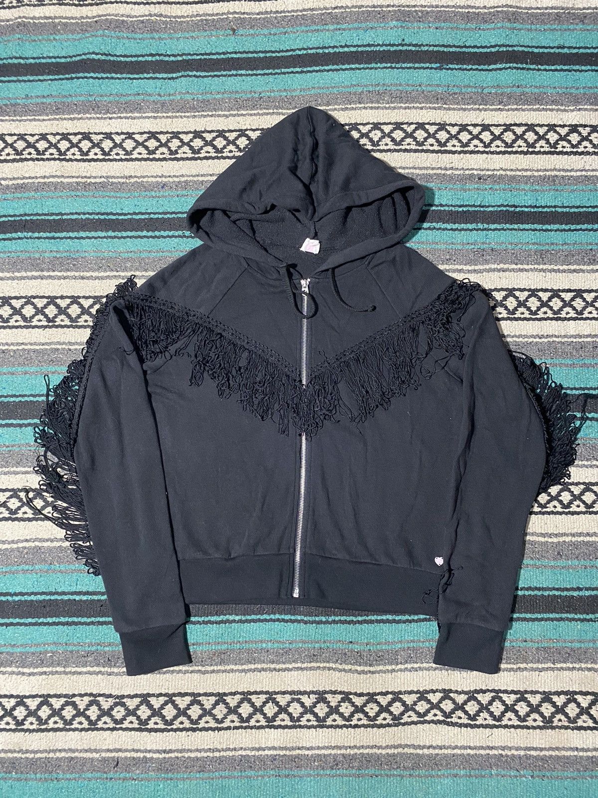 Juicy Couture Juicy Couture Etnhic Fringe Zip Hoodie Size M / US 6-8 / IT 42-44 - 1 Thumbnail