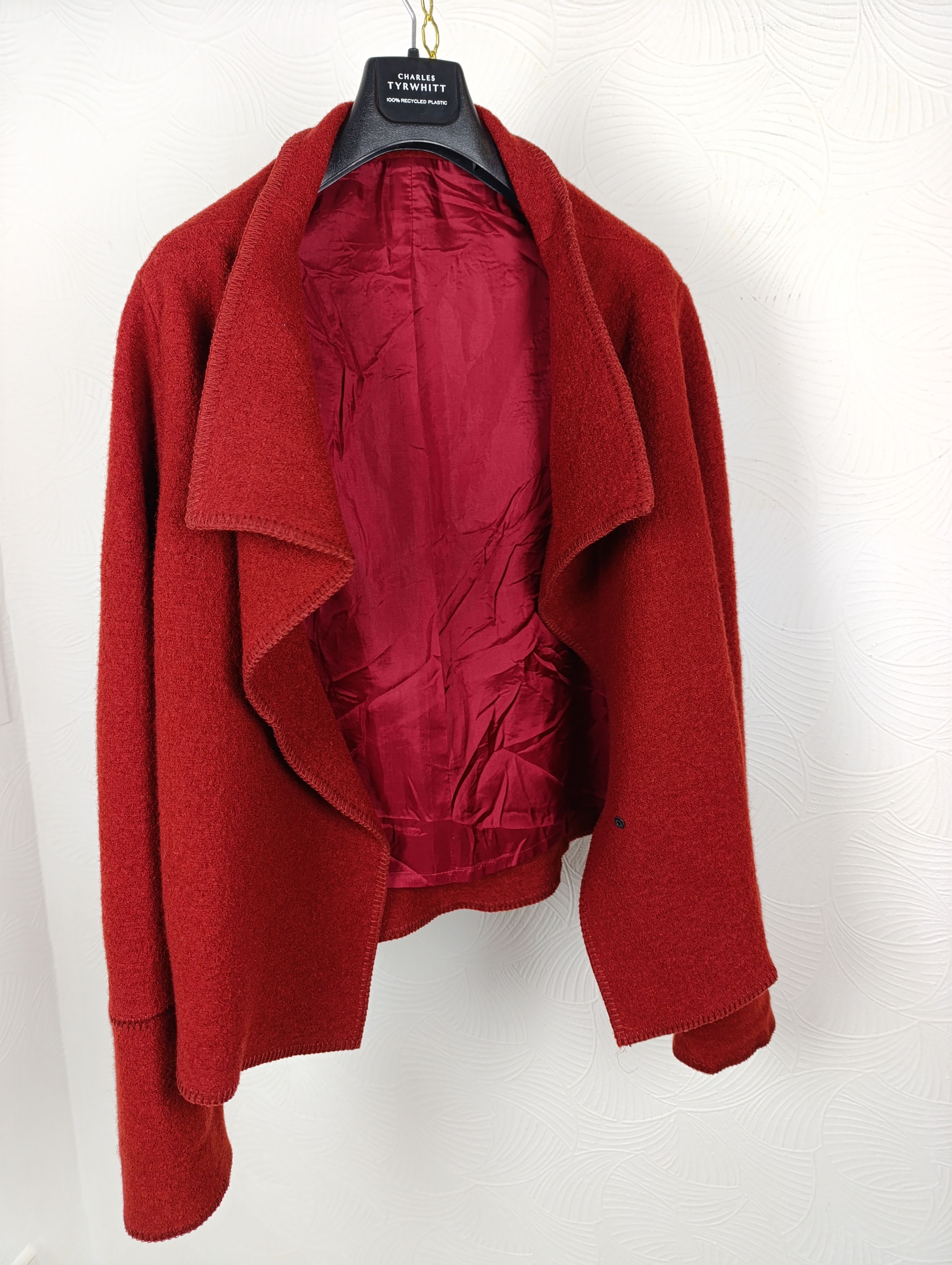 Annette Gortz ANNETTE GORTZ AVANT-GARDE WOOL JACKET Size M / US 6-8 / IT 42-44 - 14 Thumbnail