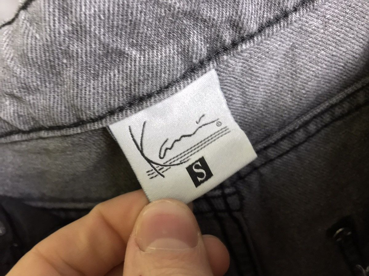 Karl Kani Karl Kani Mens Cargo Denim Y2K Baggy Fit Jeans Gray SMALL Size US 32 / EU 48 - 11 Thumbnail