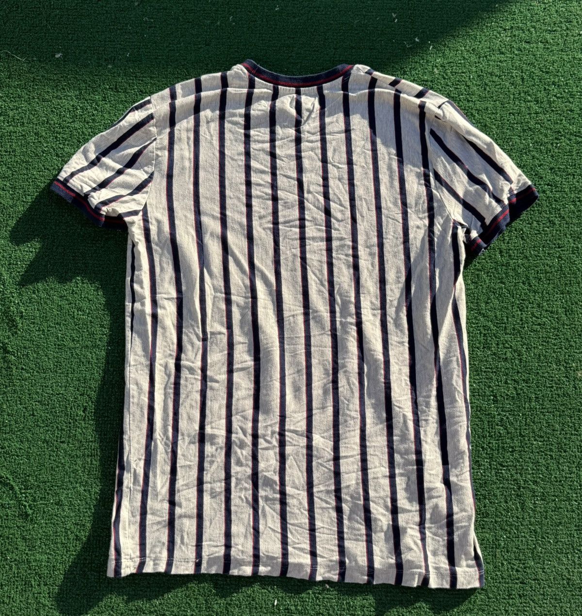 Other White Shirt with Blue/Red Stripes Size US M / EU 48-50 / 2 - 3 Thumbnail
