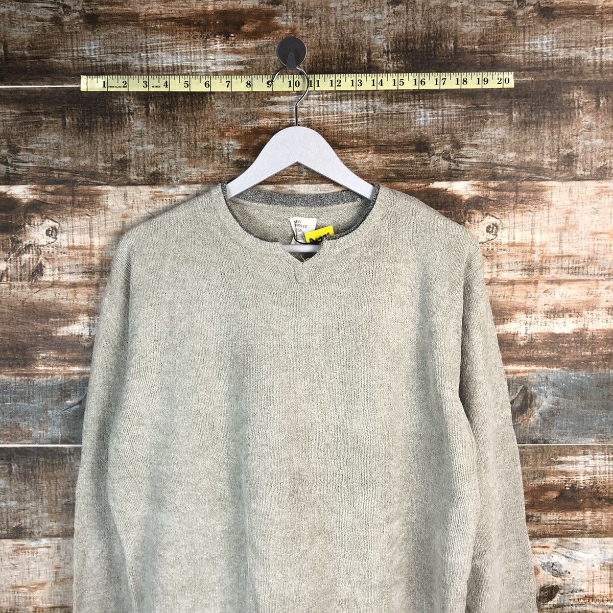 Homespun Knitwear × Japanese Brand Navy Producer Grey sweatshirt Knitwear #A1771 Size US L / EU 52-54 / 3 - 2 Thumbnail