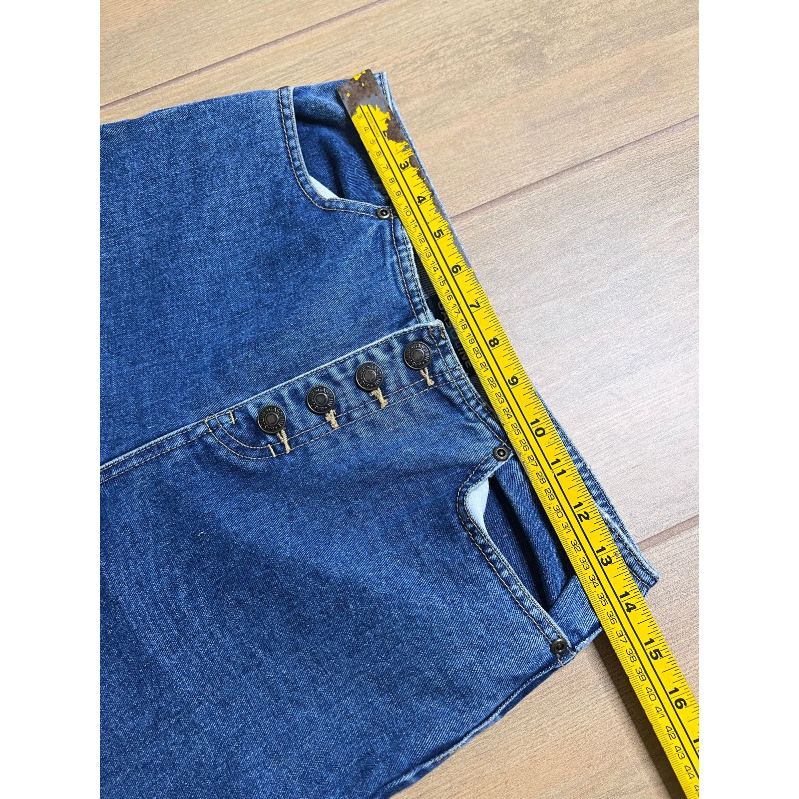Vintage GASOLINE Flare Jeans Womens Sz 28 Vintage Y2K Embroidered Size 28" / US 6 / IT 42 - 6 Thumbnail