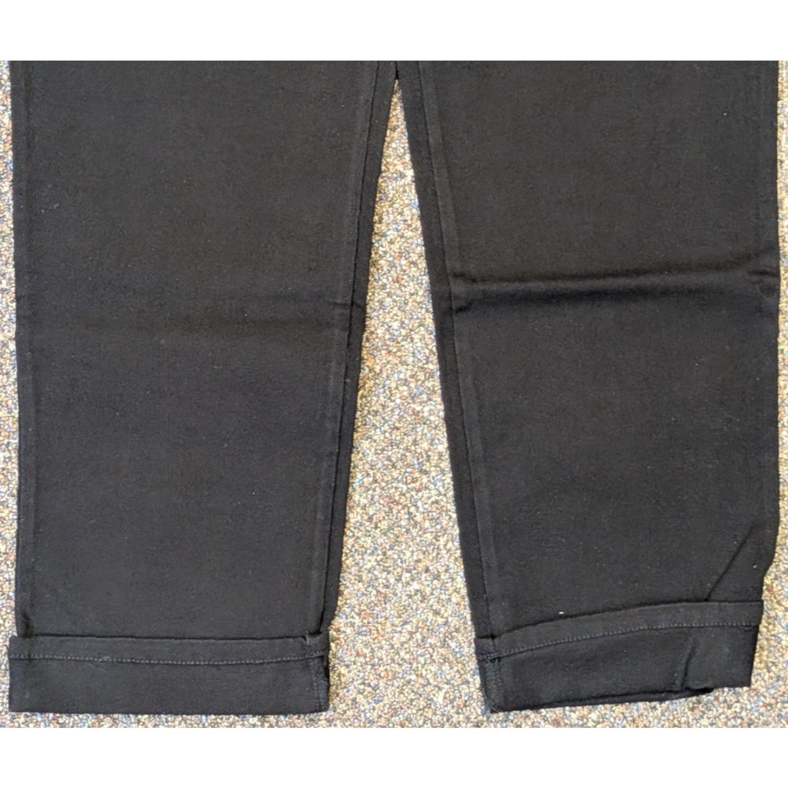 Gloria Vanderbilt Gloria Vanderbilt Amanda NWT Classic Fit 14 Stretch Short Womens Black Jeans Size 36" / US 14 / IT 50 - 3 Thumbnail