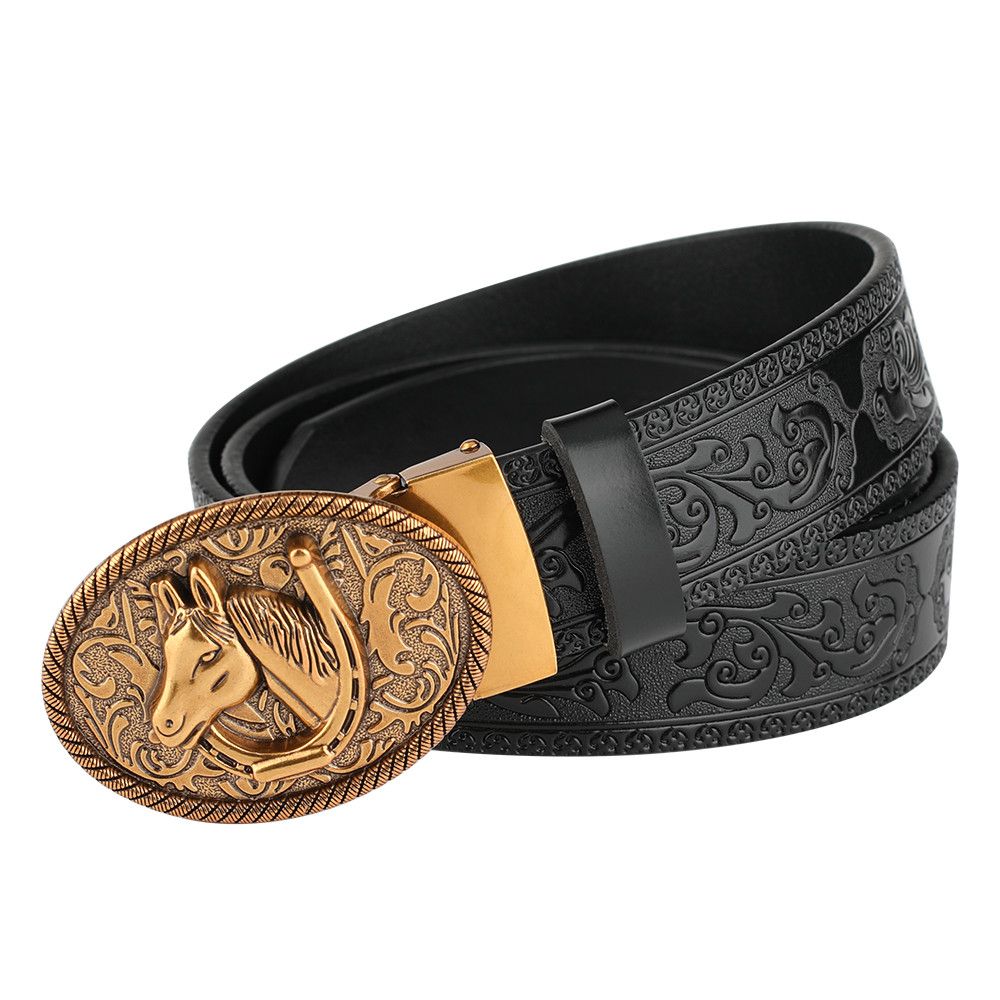 Designer Retro Vintage Belt Riveted Belts Menswear Accessories Size ONE SIZE - 6 Thumbnail