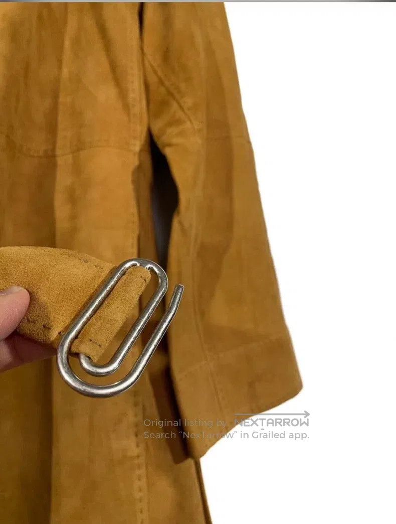 Hermes Hermes Leather Velvet Jacket Size XXS / US 00 / IT 34 - 3 Thumbnail