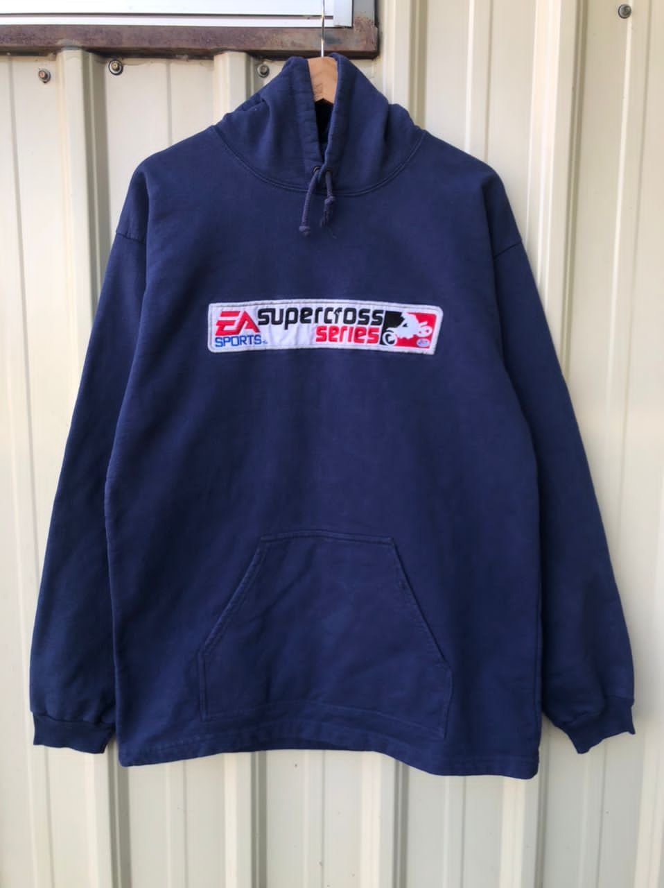 Vintage Rare🔥 Vintage EA Sports Supercross Series Games Hoodie Size US L / EU 52-54 / 3 - 1 Thumbnail