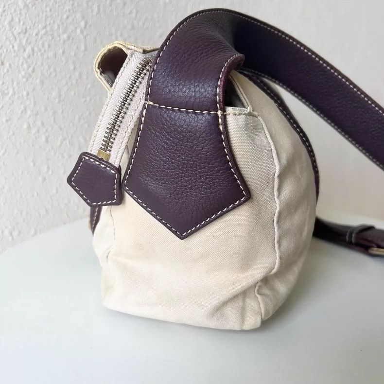 Vivienne Westwood Vivienne Westwood Saturn logo canvas shoulder bag Size ONE SIZE - 5 Thumbnail