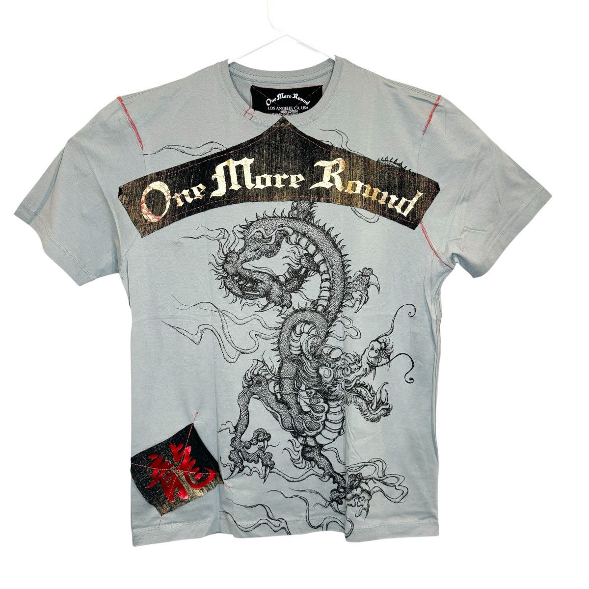 Vintage One More Round - XXL Vintahe Grey T-Shirt Size US XXL / EU 58 / 5 - 2 Thumbnail