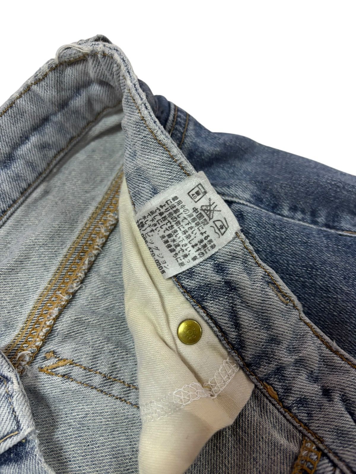 Japanese Brand Vtg Y2k Japan Georgia Love Flared Jeans Size US 28 / EU 44 - 8 Thumbnail