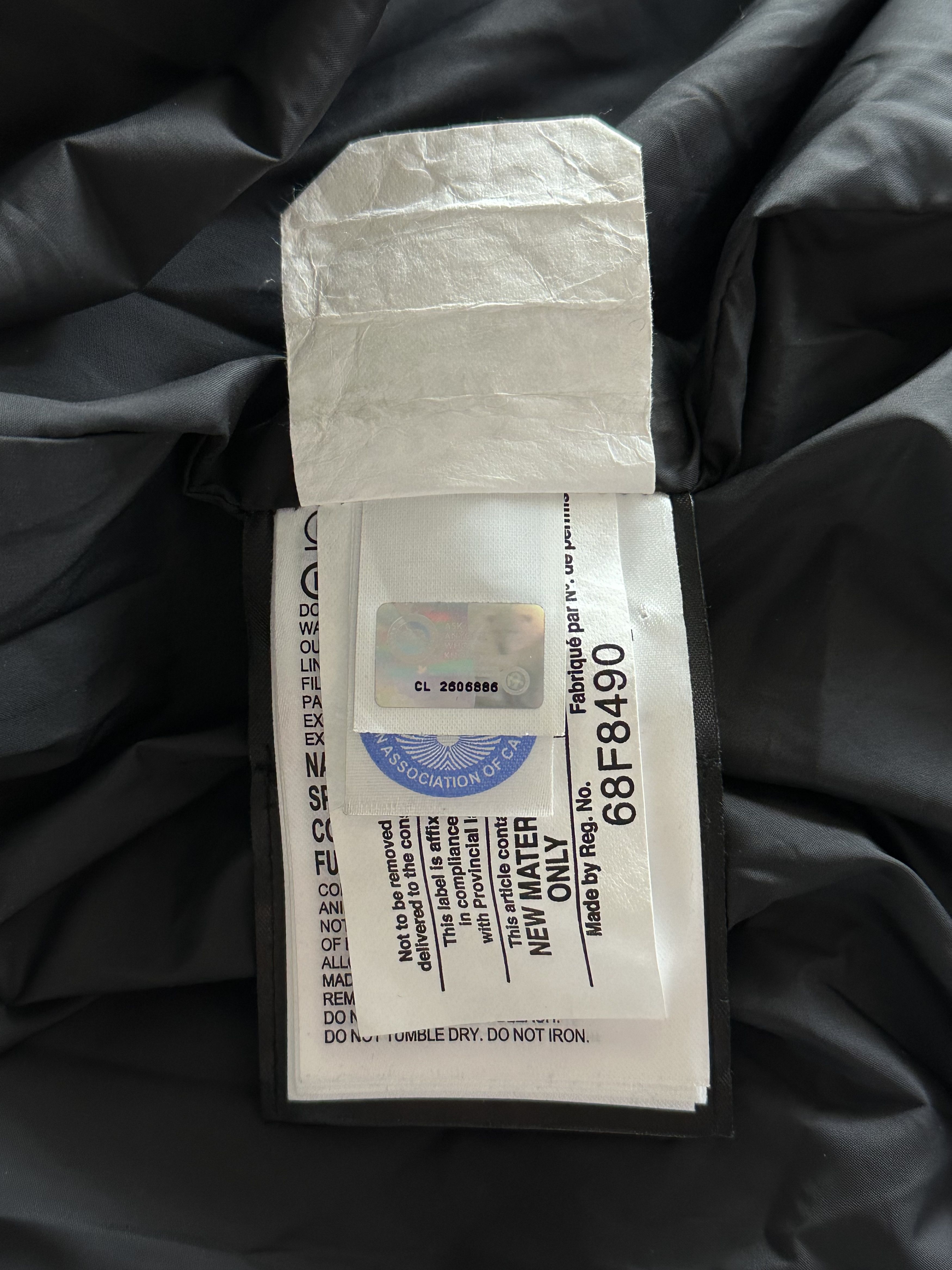 Canada Goose Canada Goose Black Carson Men's Jacket Size US XS / EU 42 / 0 - 5 Thumbnail