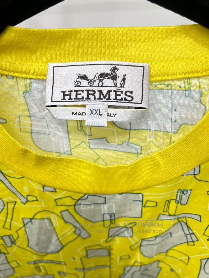 Hermes Hermes Short-sleeved T-shirt Size US XXL / EU 58 / 5 - 3 Thumbnail