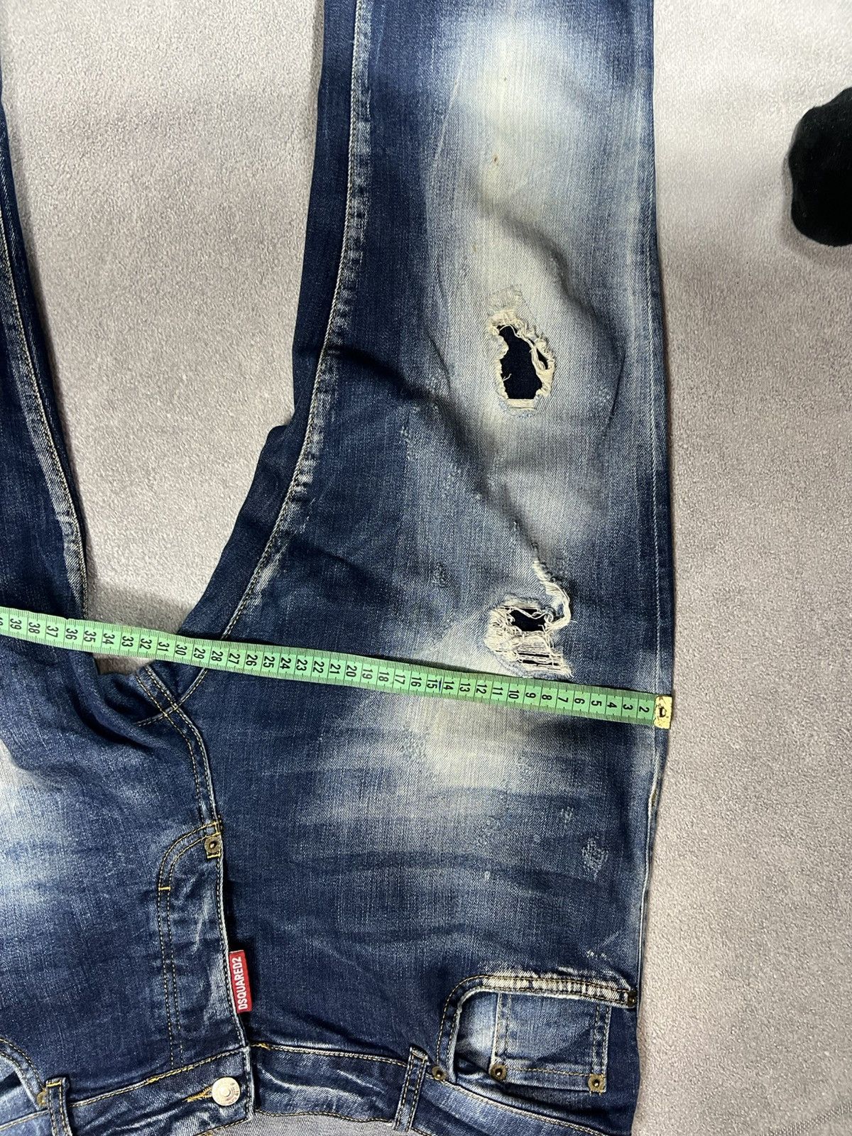 Dsquared2 Luxury Drip Dsquared2 Jeans pants distressed hype y2k opium Size US 31 - 14 Thumbnail