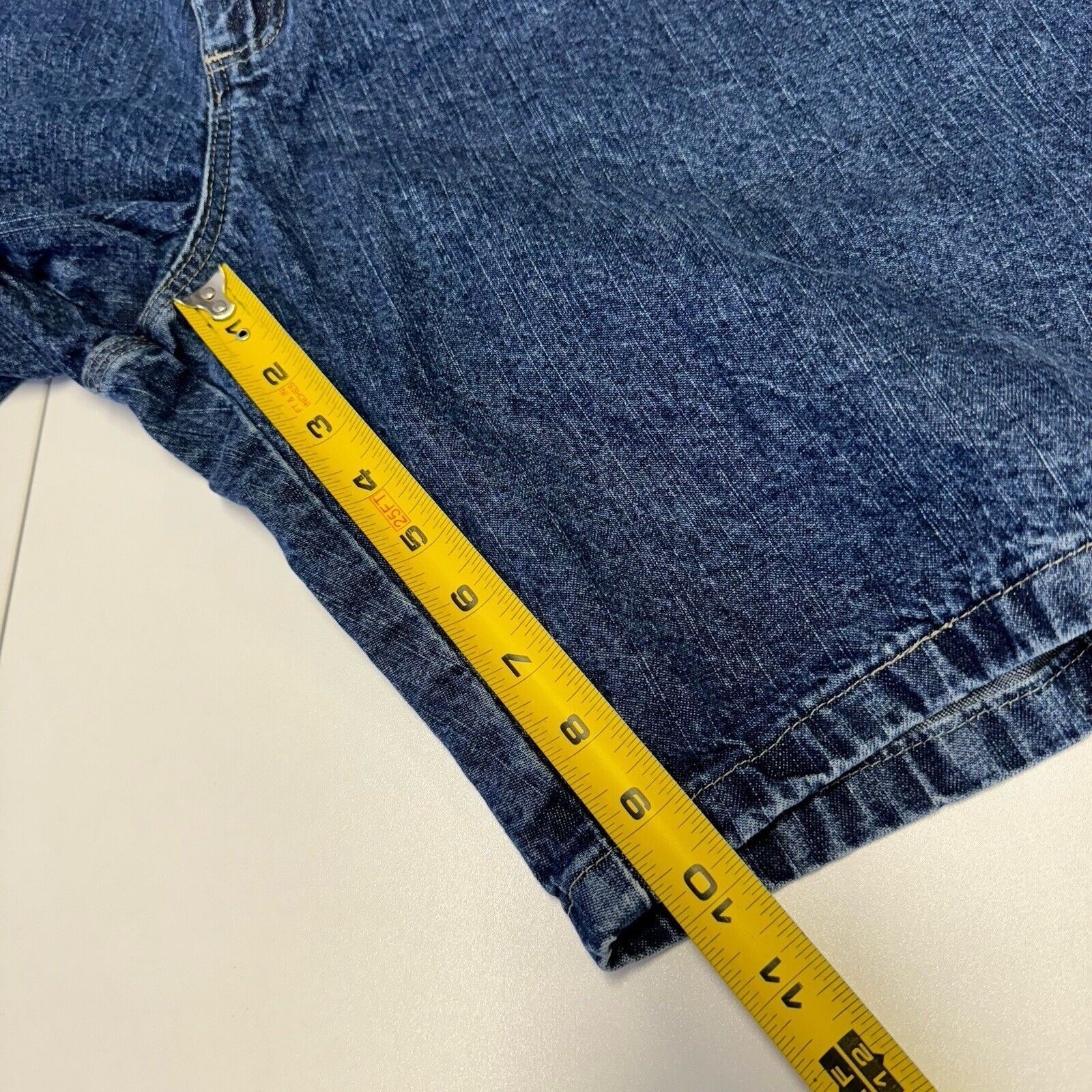 Wrangler Wrangler Denim Shorts Mens 38 Jorts Medium Wash Carpenter Y2 Size US 38 / EU 54 - 8 Thumbnail