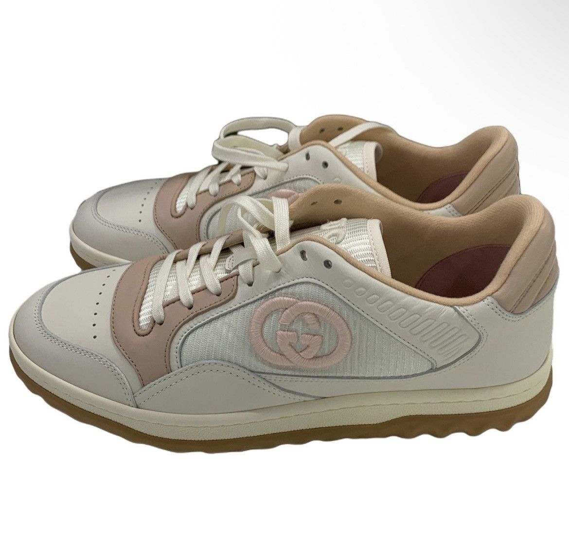 Gucci Gucci MAC80 Low Top Leather Skateboard Sneakers Size US 8.5 / IT 38.5 - 2 Thumbnail