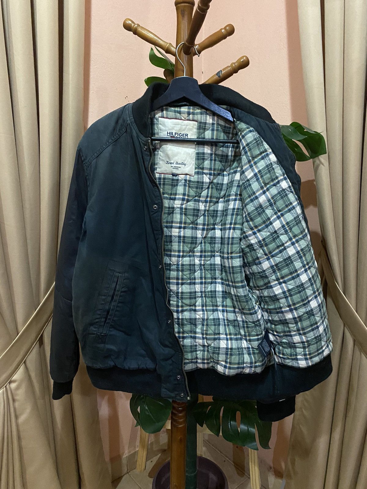 Tommy Hilfiger VINTAGE Y2K TOMMY HILFIGER VARSITY JACKET Size US L / EU 52-54 / 3 - 7 Thumbnail